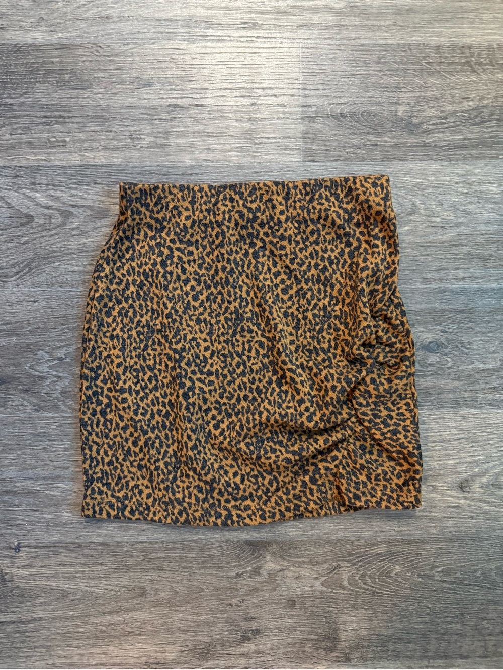 Urban Outfitters Leopard Print Mini Skirt